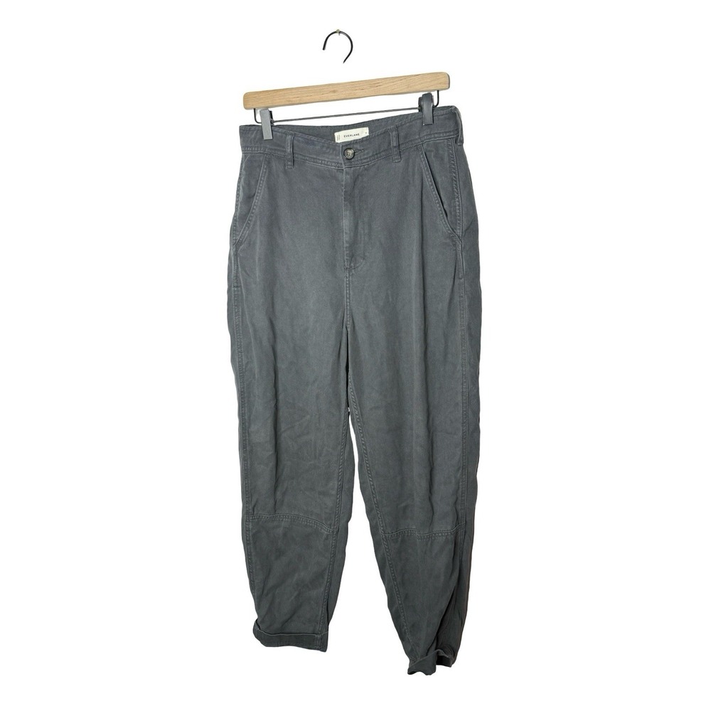 Everlane Buttersoft Grey Chinos, Size 6‎ 100% tencel soft